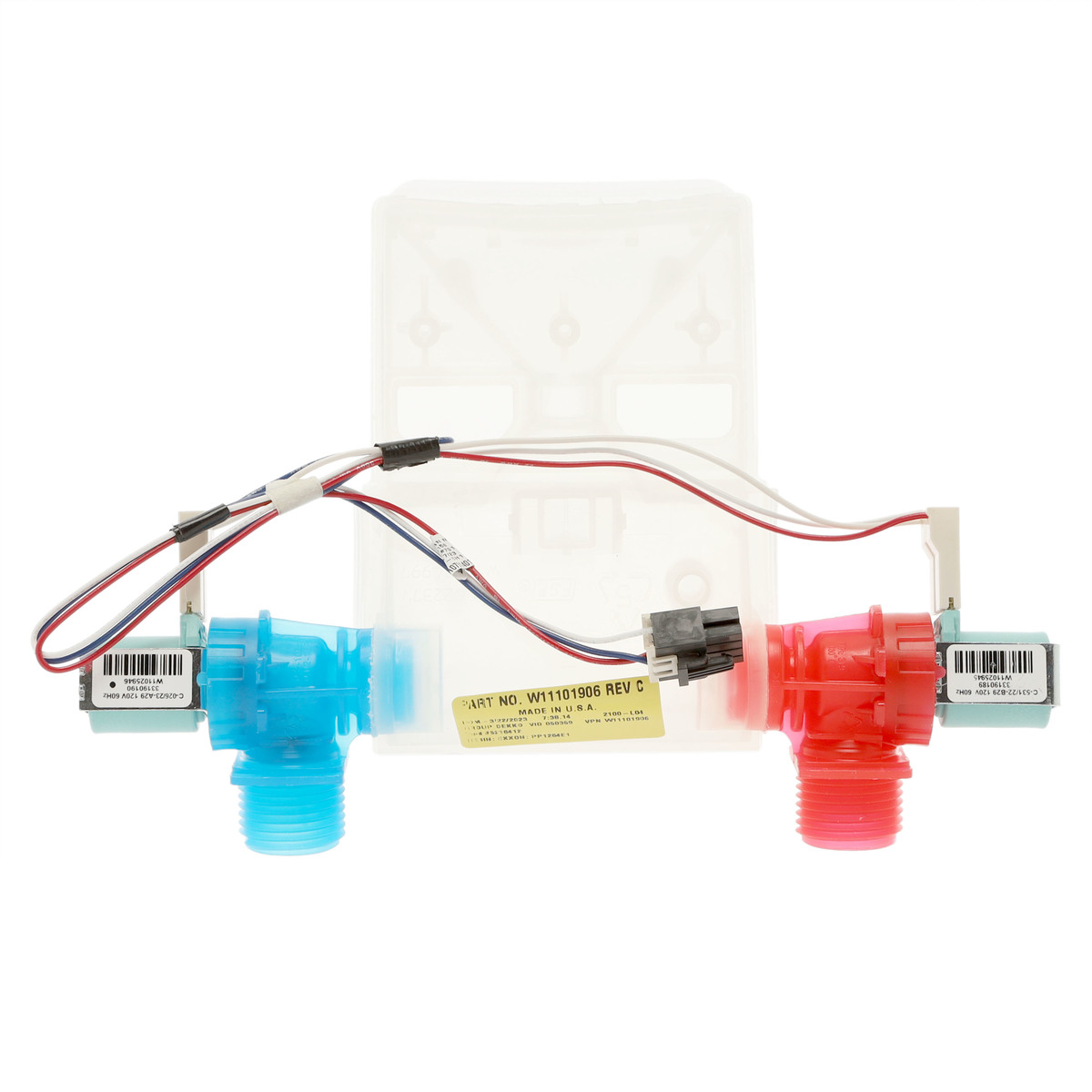 W11210463 - Genuine OEM Whirlpool Washer Water Inlet Valve